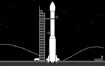 Ariane (F) (1985) screen shot game playing